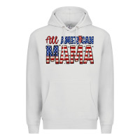 Dove Grey all american mama zillion Premium Hoodie - Zillion Design Studio