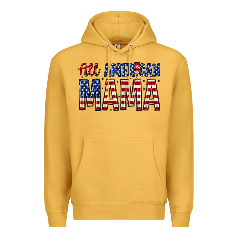 All American Mama Zillion Premium Hoodie by Zillion Design Studio | Teevron