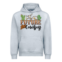 Heather Grey future cowboy Urban Hoodie - MaliasSmallBusiness