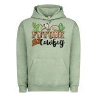 Pigment Oil Green future cowboy Urban Hoodie - MaliasSmallBusiness