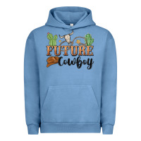 Pigment Pebble Blue future cowboy Urban Hoodie - MaliasSmallBusiness