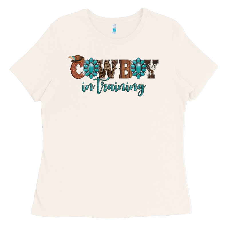 Cowboy In Training Ladies Tee by Artiststas | Teevron