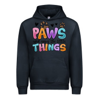 Navy paws and enjoy the little things Urban Hoodie - MaliasSmallBusiness