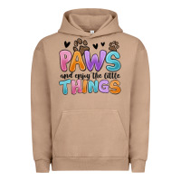 Pigment Burro paws and enjoy the little things Urban Hoodie - MaliasSmallBusiness