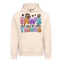 Sandshell paws and enjoy the little things Urban Hoodie - MaliasSmallBusiness