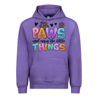 Tulip paws and enjoy the little things Urban Hoodie - MaliasSmallBusiness