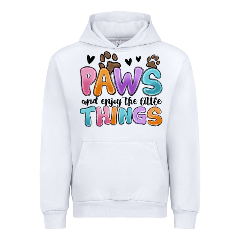 Paws And Enjoy The Little Things Urban Hoodie by MaliasSmallBusiness | Teevron