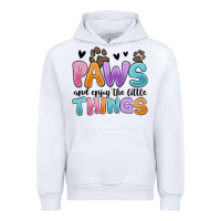 White paws and enjoy the little things Urban Hoodie - MaliasSmallBusiness