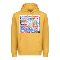 Mustard volleyball Premium Hoodie - Zillion Design Studio