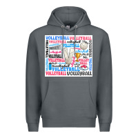 Rock volleyball Premium Hoodie - Zillion Design Studio