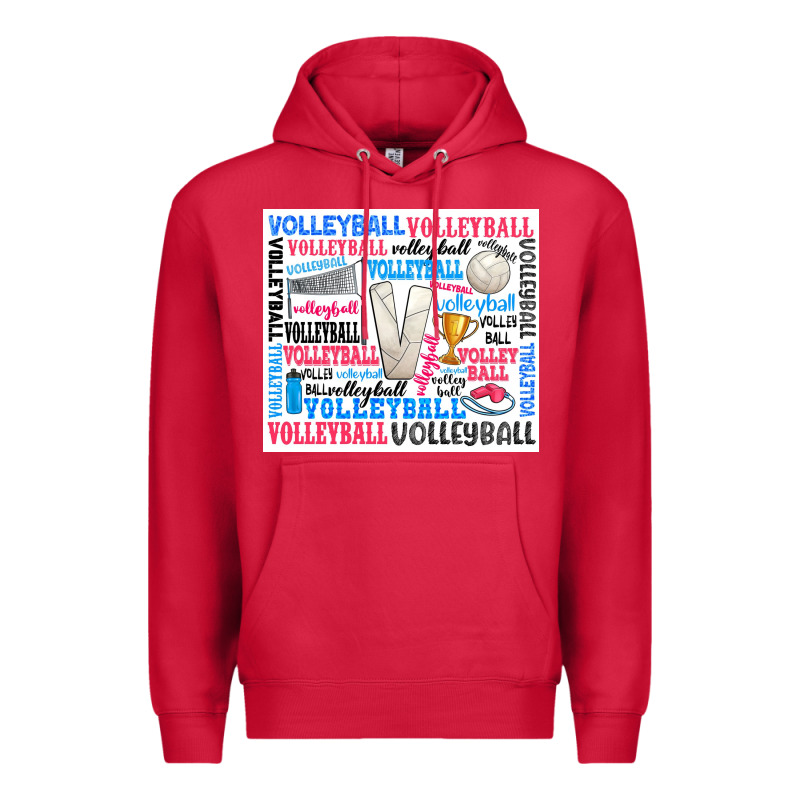 Volleyball Premium Hoodie by Zillion Design Studio | Teevron