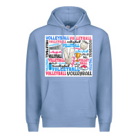 Colony Blue volleyball Premium Hoodie - Zillion Design Studio