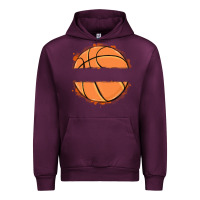Mauve Wine custom basketball Urban Hoodie - MaliasSmallBusiness