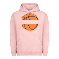 Pigment Salmon custom basketball Urban Hoodie - MaliasSmallBusiness