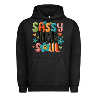 Pigment Black sassy little soul smiley Urban Hoodie - MaliasSmallBusiness