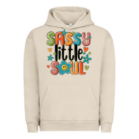 Pigment French Oak sassy little soul smiley Urban Hoodie - MaliasSmallBusiness