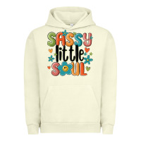 Pigment Pistachio sassy little soul smiley Urban Hoodie - MaliasSmallBusiness