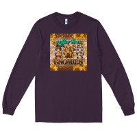 Plum coffee time gnomies mug coaster Long Sleeve Tee - BarkalooDesign