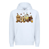White beer coffee cups Premium Hoodie - texasbilliewilder