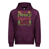 Mauve Wine custom family christmas 2024 marking memories toge Urban Hoodie - MaliasSmallBusiness