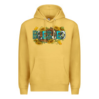 Antique Gold blessed Premium Hoodie - texasbilliewilder