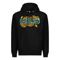 Black blessed Premium Hoodie - texasbilliewilder