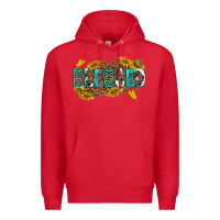Red blessed Premium Hoodie - texasbilliewilder