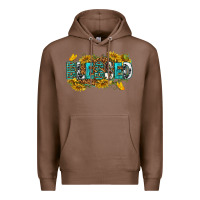 Chestnut blessed Premium Hoodie - texasbilliewilder