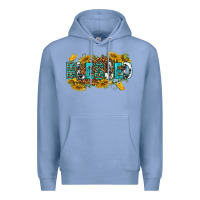 Colony Blue blessed Premium Hoodie - texasbilliewilder