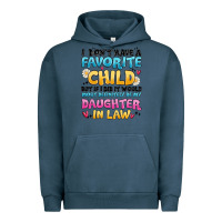 Pigment Midnight Navy i don't have a favorite child Urban Hoodie - MaliasSmallBusiness