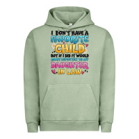 Pigment Oil Green i don't have a favorite child Urban Hoodie - MaliasSmallBusiness