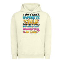 Pigment Pistachio i don't have a favorite child Urban Hoodie - MaliasSmallBusiness