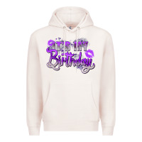 Pale Pink purple its my birthday Premium Hoodie - Zillion Design Studio
