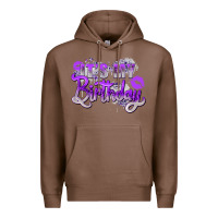Chestnut purple its my birthday Premium Hoodie - Zillion Design Studio