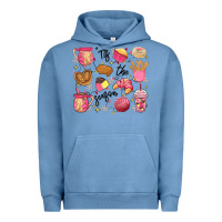 Pigment Pebble Blue mexican christmas'tis the season Urban Hoodie - MaliasSmallBusiness