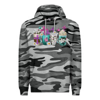 Slate Camo blessed coffee cups Premium Hoodie - texasbilliewilder