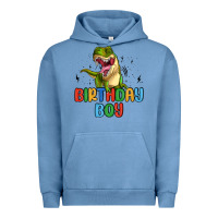 Pigment Pebble Blue birthday boy Urban Hoodie - MaliasSmallBusiness