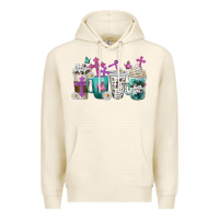 Tofu blessed coffee cups Premium Hoodie - texasbilliewilder