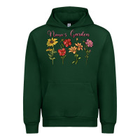 Forest Green nana's garden Urban Hoodie - MaliasSmallBusiness