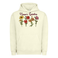 Pigment Pistachio nana's garden Urban Hoodie - MaliasSmallBusiness