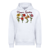 White nana's garden Urban Hoodie - MaliasSmallBusiness