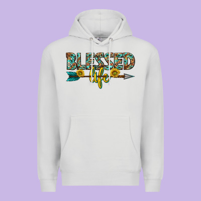 Premium Hoodie blessed life western