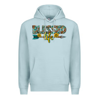 Blue Mist blessed life western Premium Hoodie - texasbilliewilder