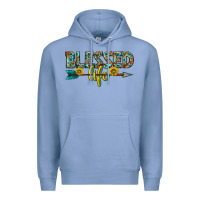 Colony Blue blessed life western Premium Hoodie - texasbilliewilder