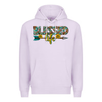 Lilac blessed life western Premium Hoodie - texasbilliewilder