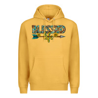 Mustard blessed life western Premium Hoodie - texasbilliewilder