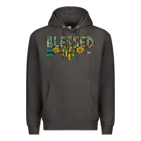 Smoke blessed life western Premium Hoodie - texasbilliewilder