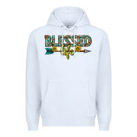 White blessed life western Premium Hoodie - texasbilliewilder