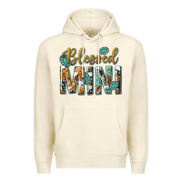 Sandshell blessed mini with leopard and aztec Premium Hoodie - texasbilliewilder