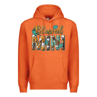 Carrot blessed mini with leopard and aztec Premium Hoodie - texasbilliewilder
